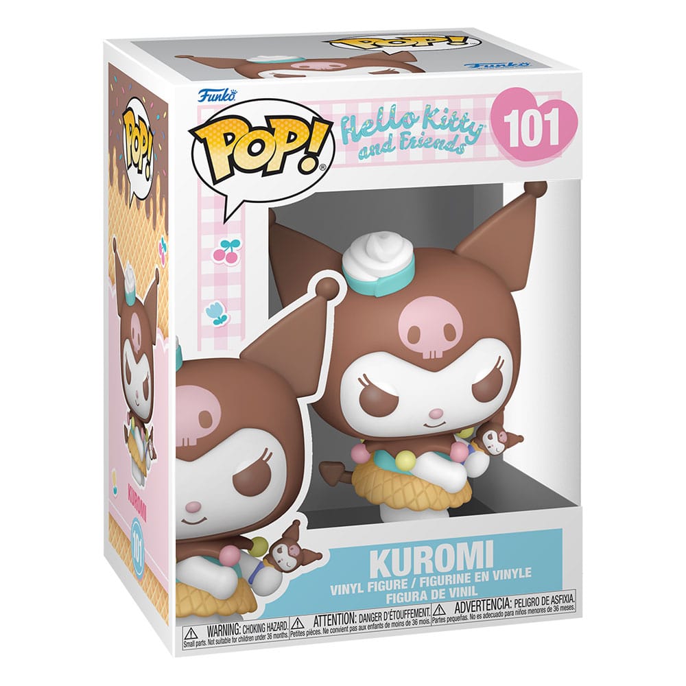 Sanrio POP! Animation Vinyl figurine Hello Kitty- Kuromi(IC) 9 cm
