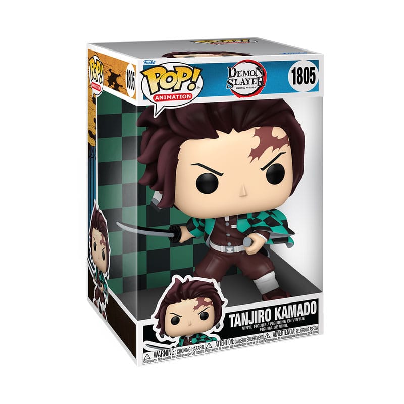 Demon Slayer: Kimetsu no Yaiba Super Sized Jumbo POP! Vinyl figurine Tanjiro 25 cm