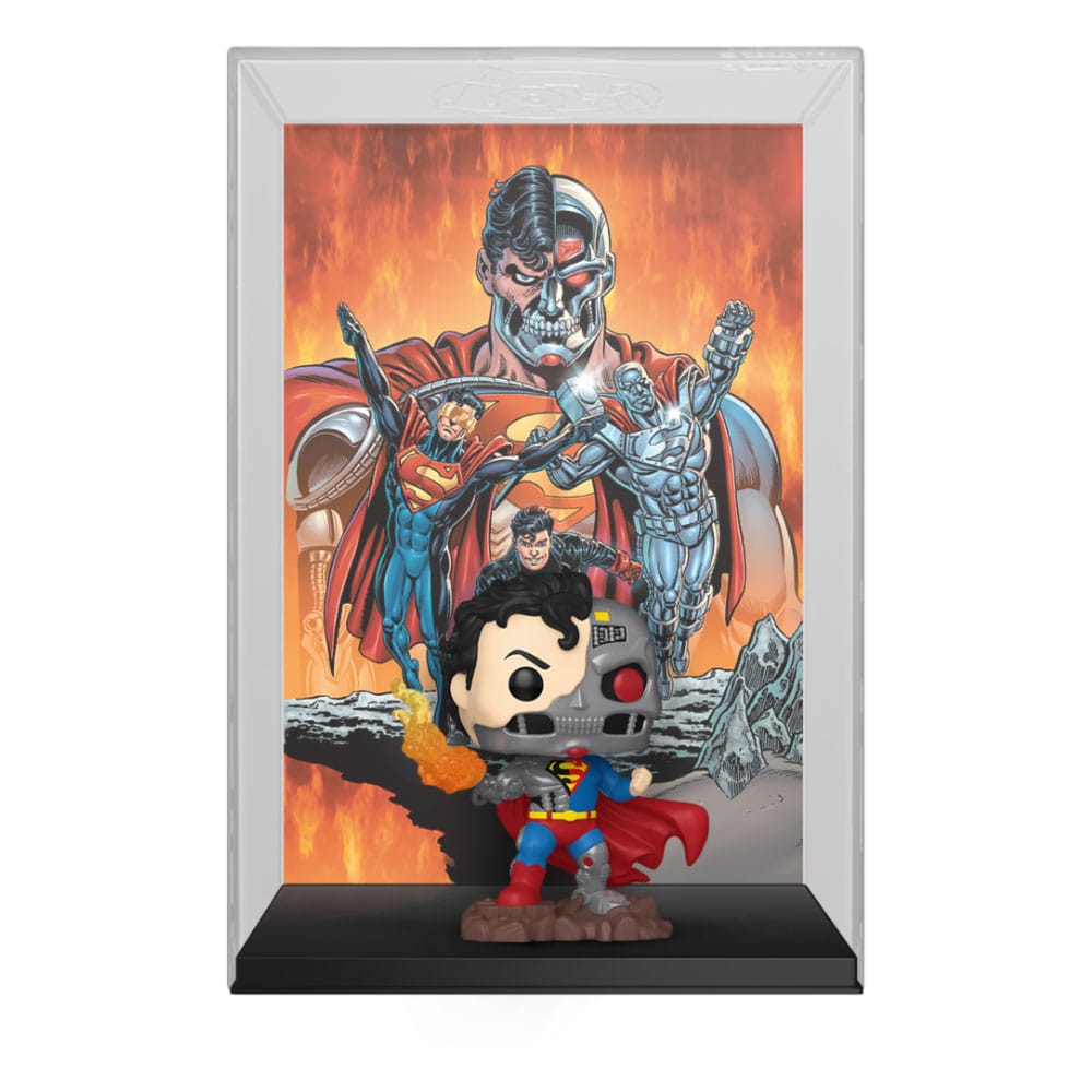 DC Comics POP! Comic Cover Vinyl Figurine Cyborg Superman 9 cm