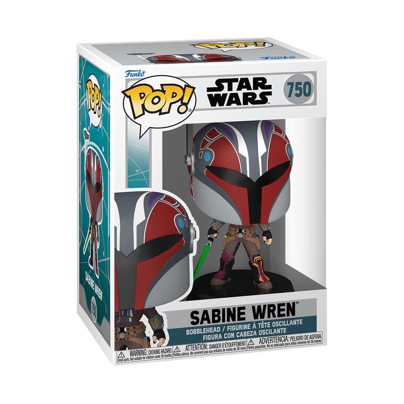Star Wars: Ahsoka POP! Vinyl figurine S3- Sabine Wren 9 cm
