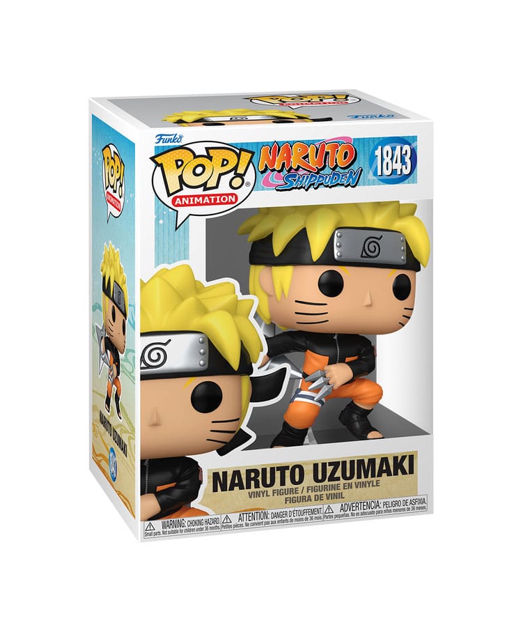 Funko Pop! Animation: Naruto Shippuden - Naruto Uzumaki (Shuriken) (Chance of Special Metallic Chase)