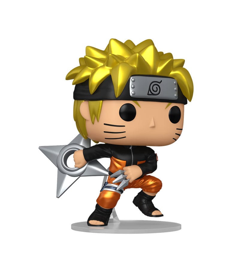Funko Pop! Animation: Naruto Shippuden - Naruto Uzumaki (Shuriken) (Chance of Special Metallic Chase)