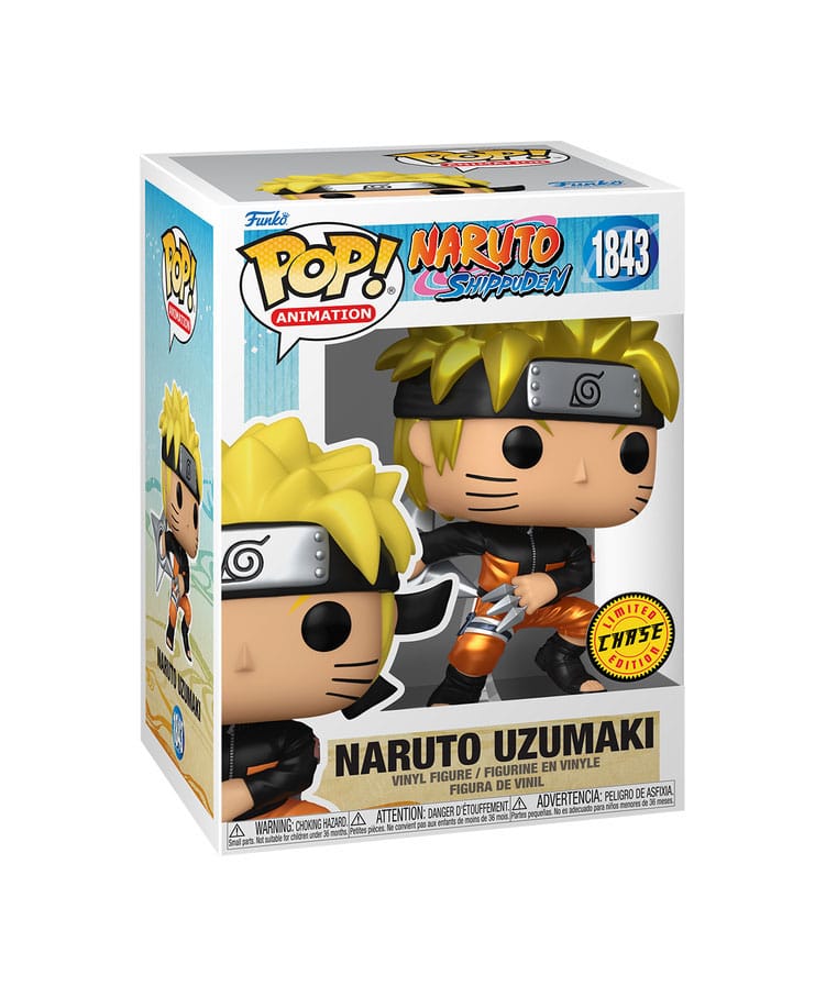 Funko Pop! Animation: Naruto Shippuden - Naruto Uzumaki (Shuriken) (Chance of Special Metallic Chase)