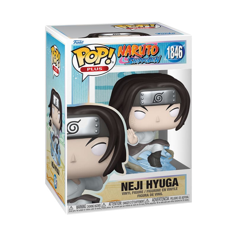 Naruto Shippuden POP! Plus Animation Vinyl figurines Neji 9 cm
