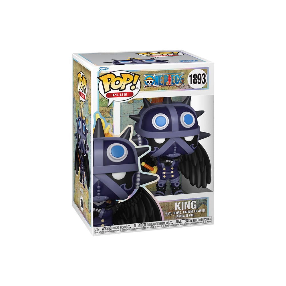 One Piece POP! Plus Animation Vinyl figurine King 9 cm