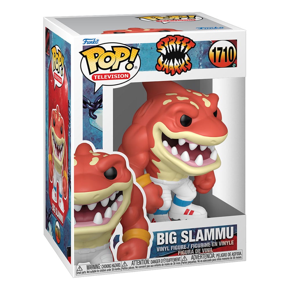Street Sharks POP! Television Vinyl figurine Big Slammu 9 cm