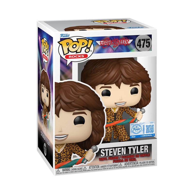 Aerosmith POP! Rocks Vinyl figurine Steven Tyler (Leopard Outfit) Exclusive Edition 9 cm