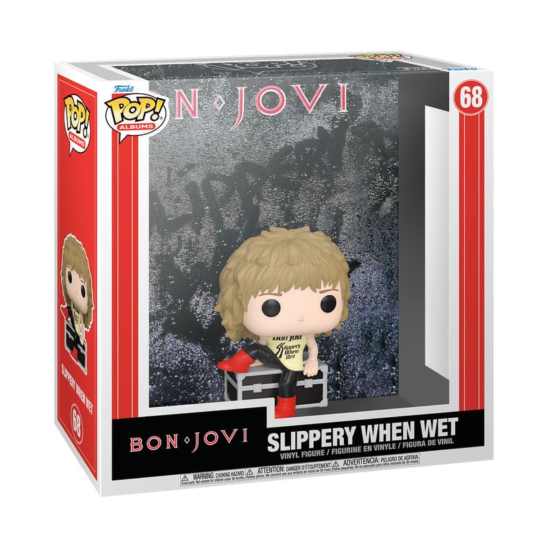 Bon Jovi POP! Albums Vinyl Figurine Slippery When Wet 9 cm