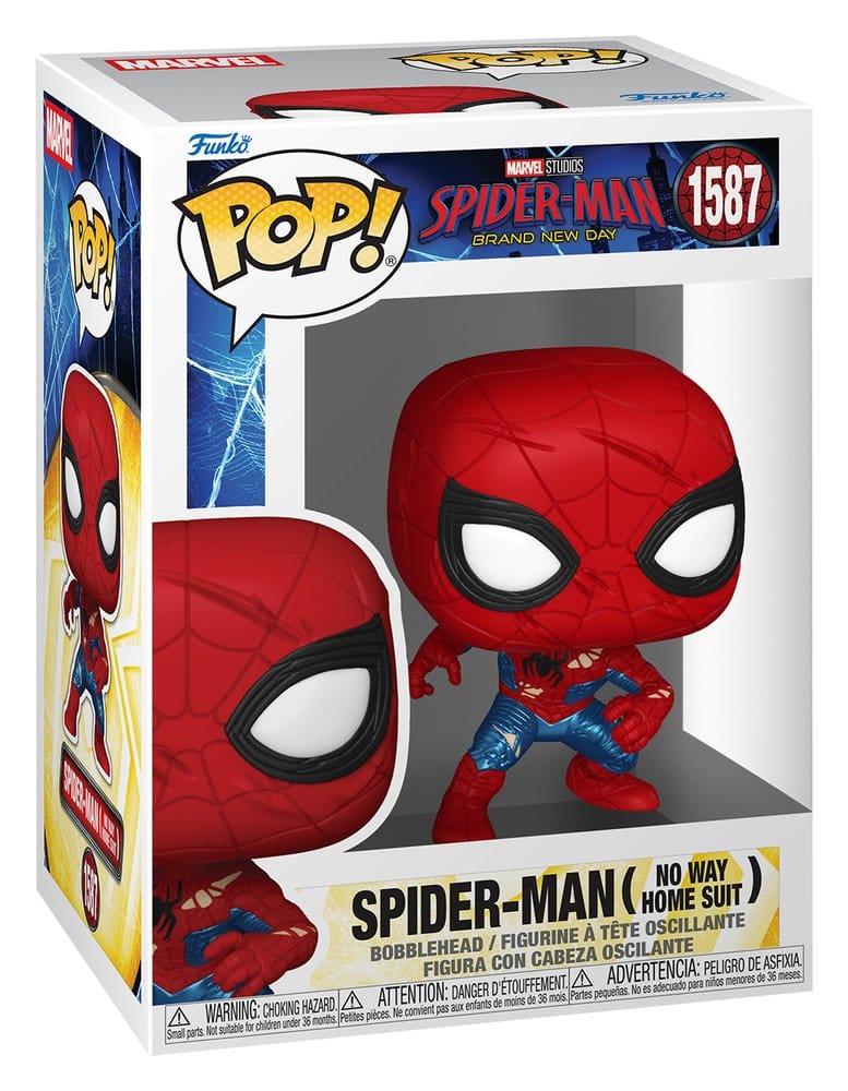 Spider-Man: Brand New Day POP! Vinyl figurine Spider-Man (No Way Home Suit) (Brand New Day) 9 cm
