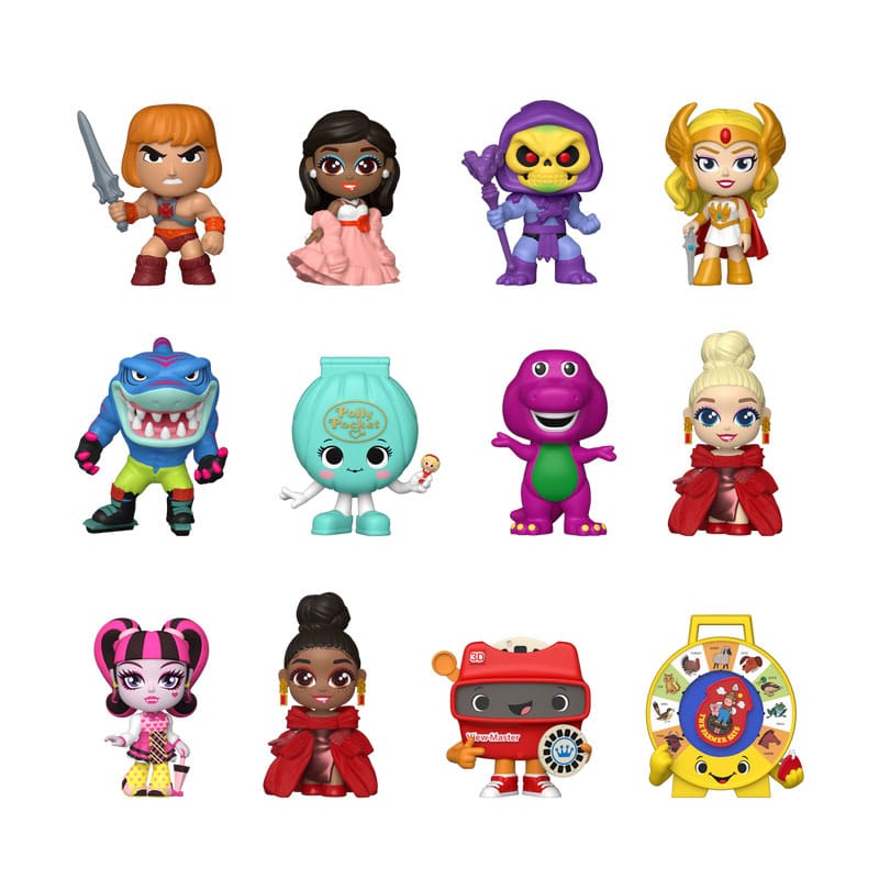 Mattel Retro Toys présentoir figurines Mystery Minis 6 cm (12)