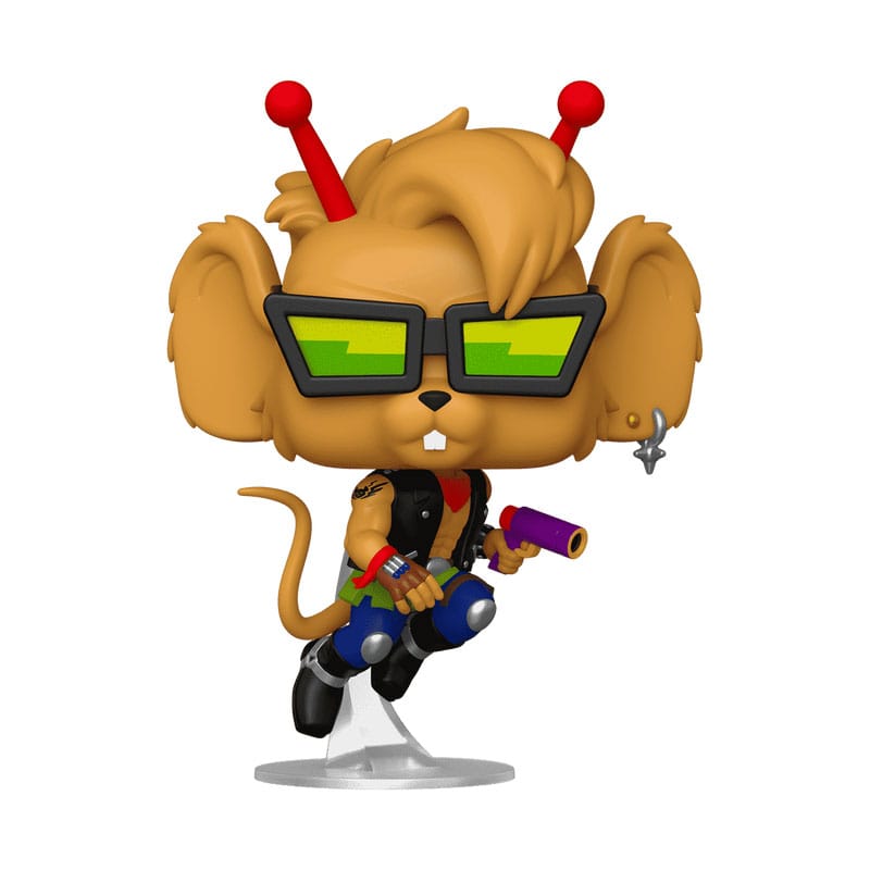 Les Motards de l'espace Pop! Animation Vinyl figurine Throttle 9 cm