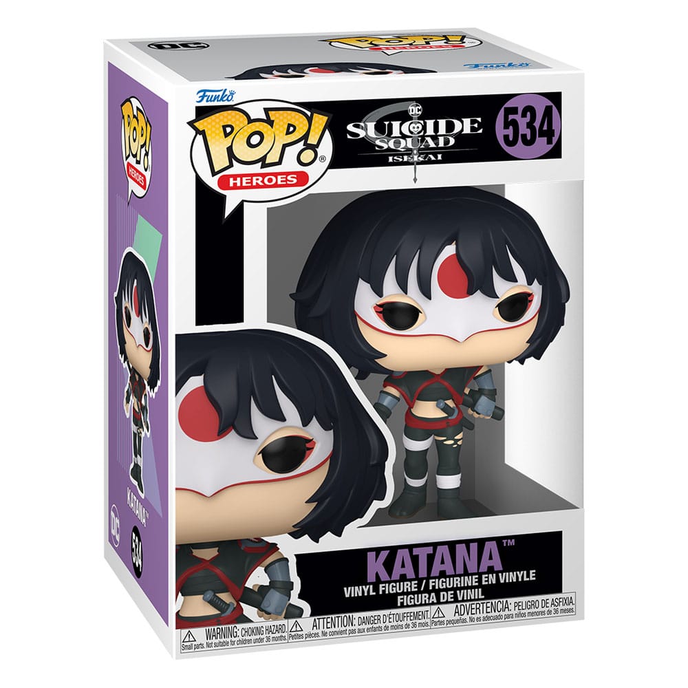 Suicide Squad Isekai POP! Animation Vinyl figurine Katana 9 cm
