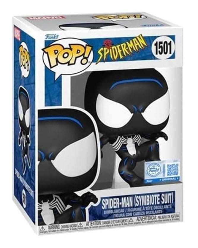 Spider-Man POP! Marvel Vinyl figurine Black Suit Spidey 9 cm