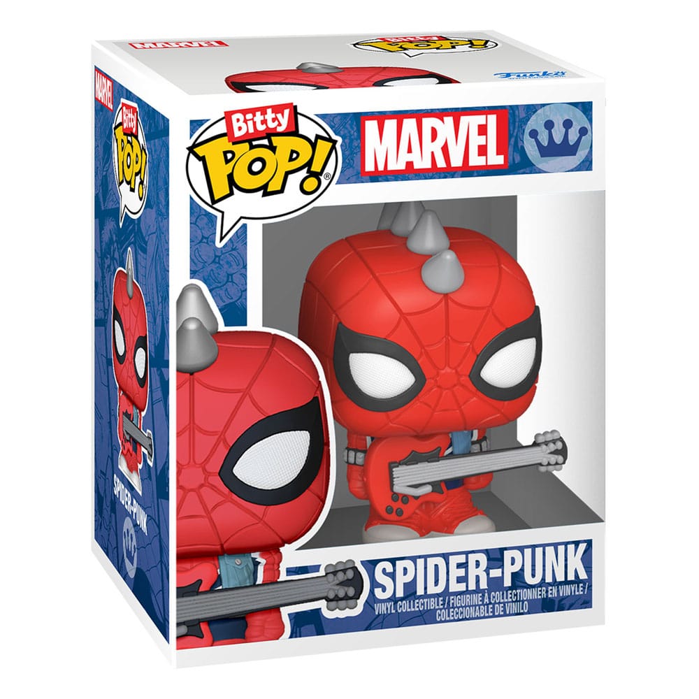Marvel Bitty POP! Display présentoir avec 2 figurines en vinyle Spider-Man Web