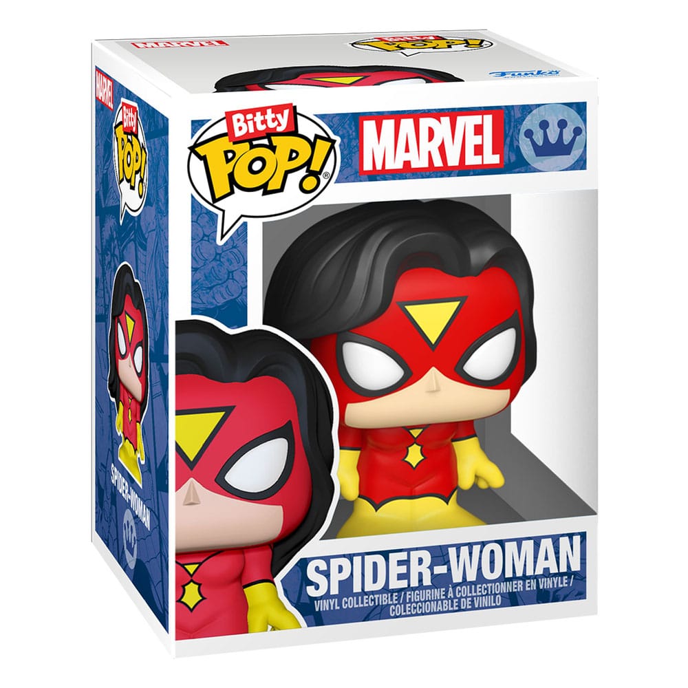 Marvel Bitty POP! Display présentoir avec 2 figurines en vinyle Spider-Man Web