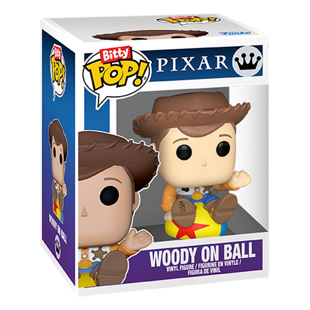 Pixar Bitty POP! Display présentoir avec 2 figurines en vinyle Pixar Ball