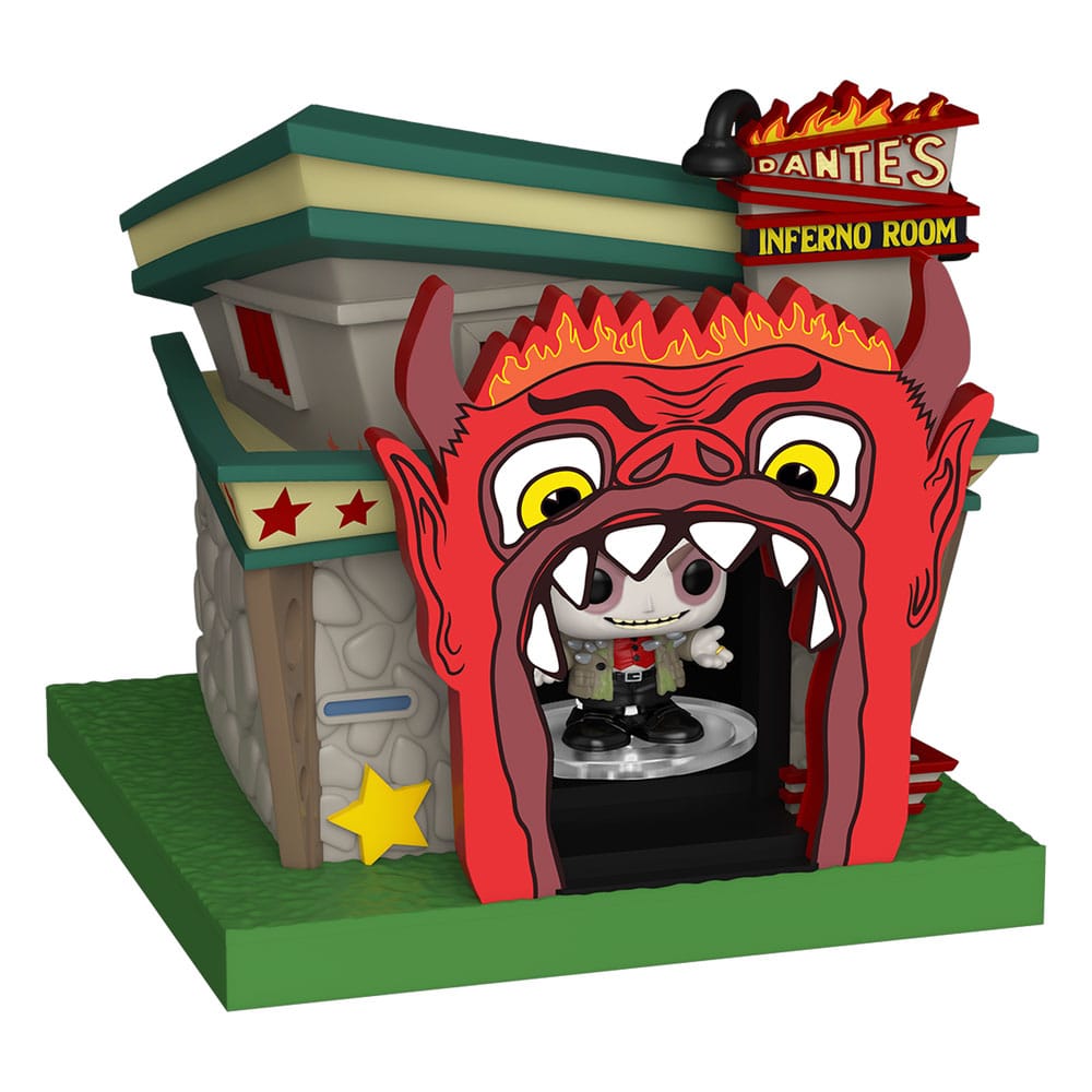 Beetlejuice Bitty POP! Towns Vinyl figurine Beetlejuice and Dante's Inferno Room