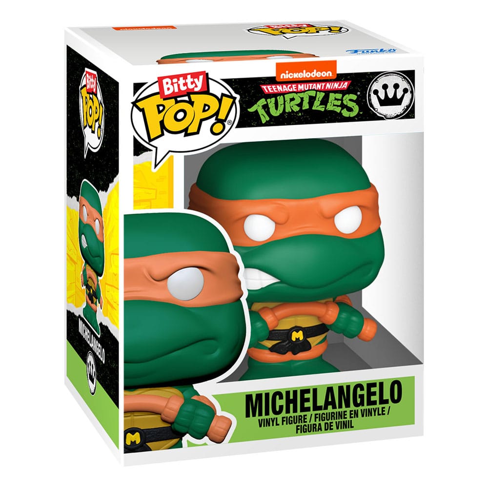 Tortues Ninja Bitty POP! Bitty Box présentoir avec 2 figurines en vinyle Sewer Lair