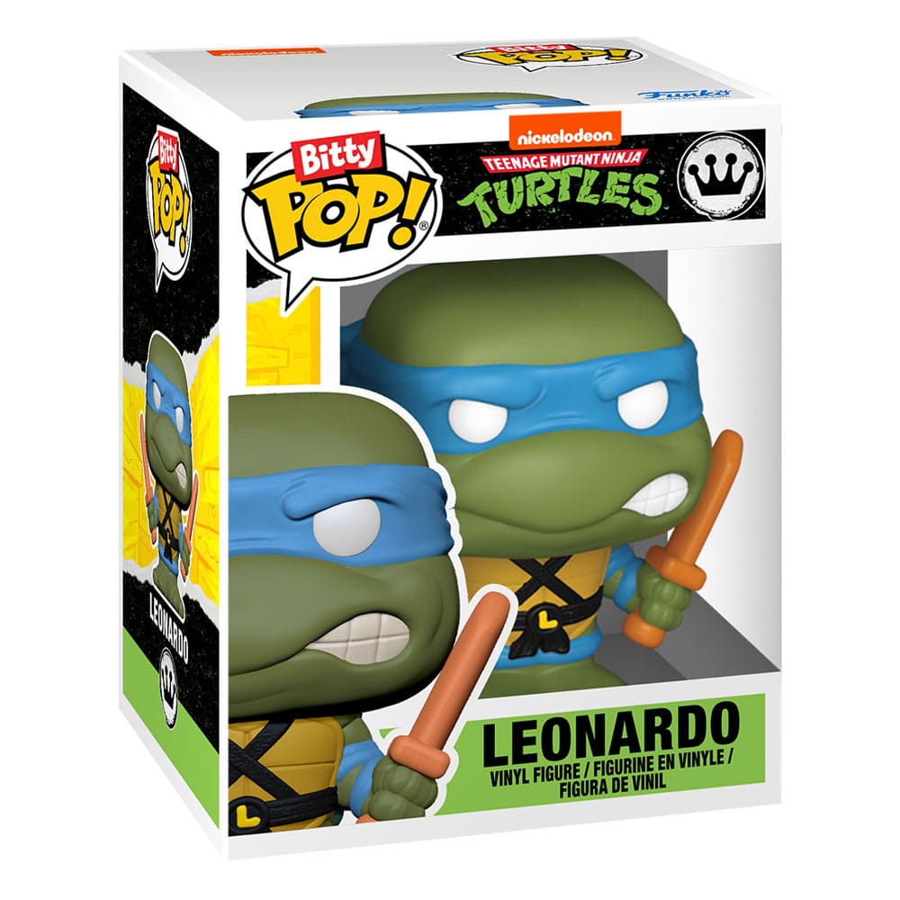 Tortues Ninja Bitty POP! Bitty Box présentoir avec 2 figurines en vinyle Sewer Lair