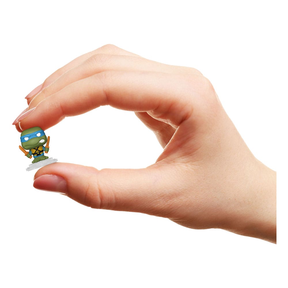 Tortues Ninja Bitty POP! Bitty Box présentoir avec 2 figurines en vinyle Sewer Lair