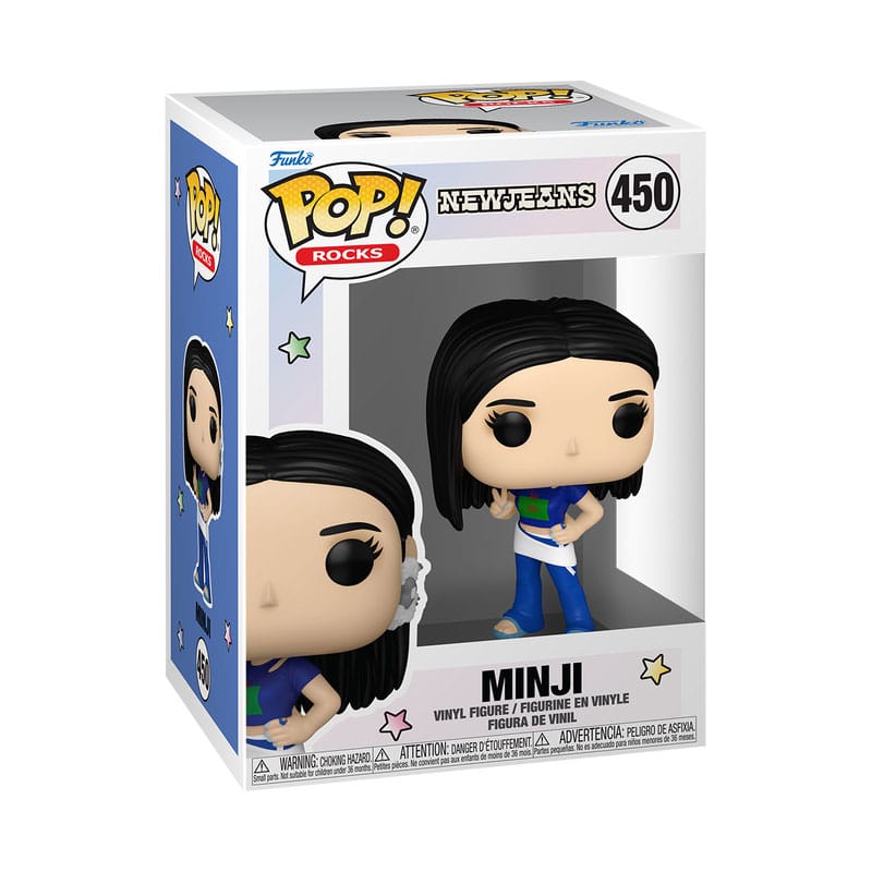 New Jeans POP! Rocks Vinyl Figurine Minji 9 cm