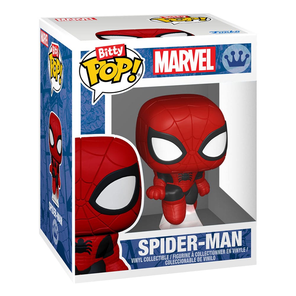 Spider-Man pack 4 figurines Bitty POP! Vinyl Series 1 2 cm