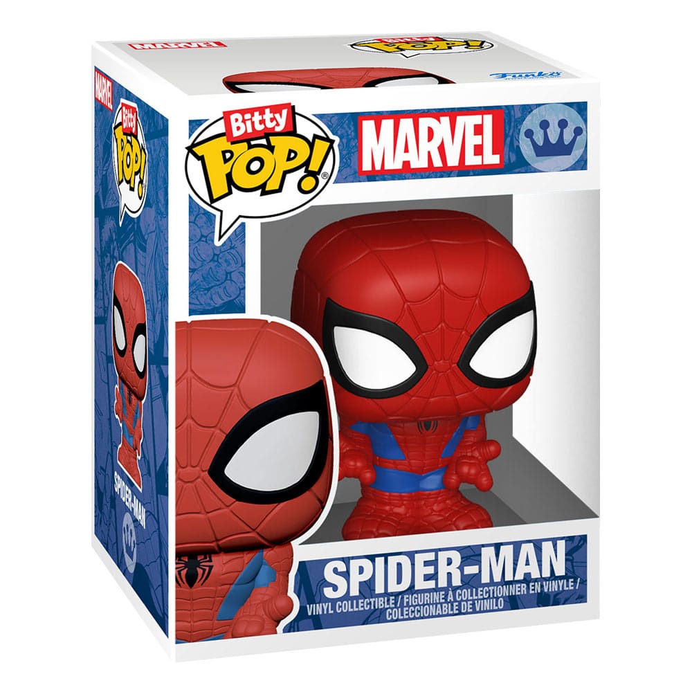 Spider-Man pack 4 figurines Bitty POP! Vinyl Series 4 2 cm