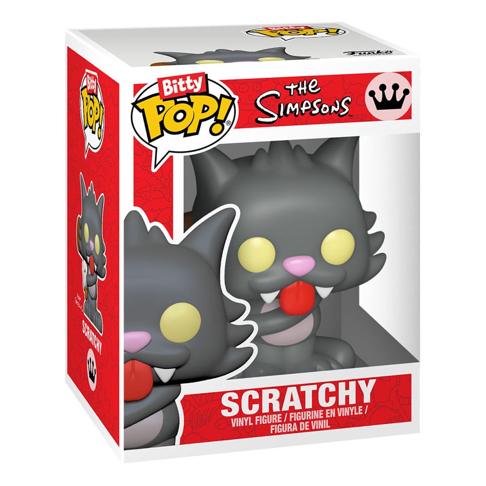 Les Simpson pack 4 figurines Bitty POP! Vinyl Series 4 2 cm