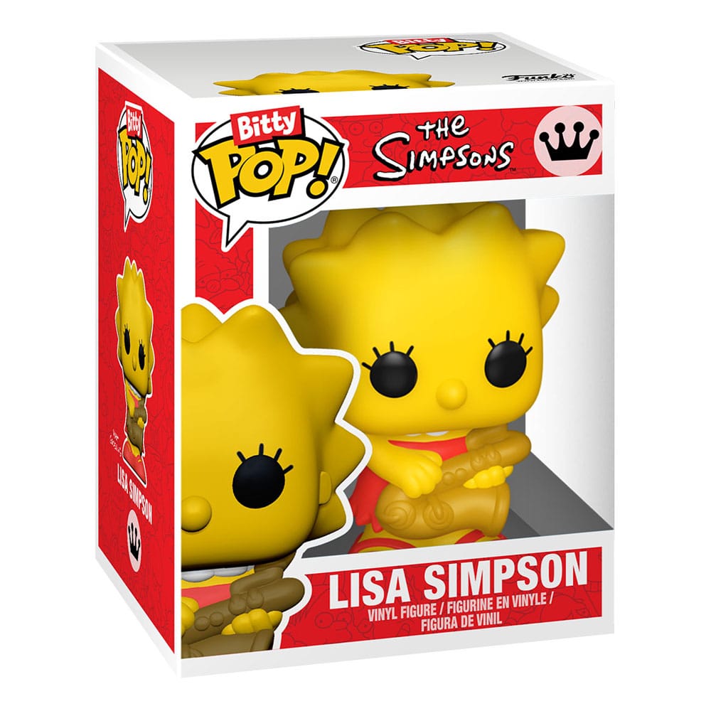 Les Simpson pack 4 figurines Bitty POP! Vinyl Series 4 2 cm