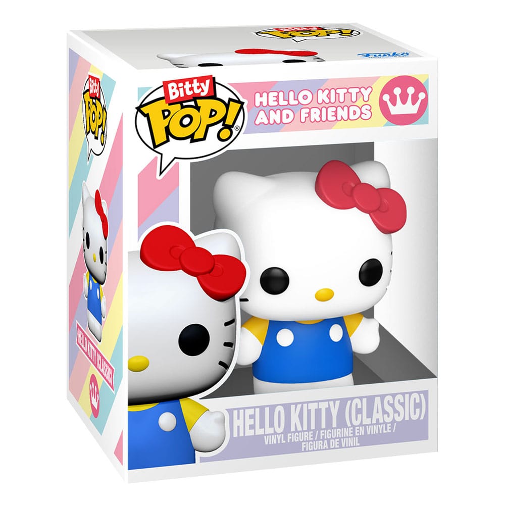 Hello Kitty and Friends pack 4 figurines Bitty POP! Vinyl Series 1 2 cm