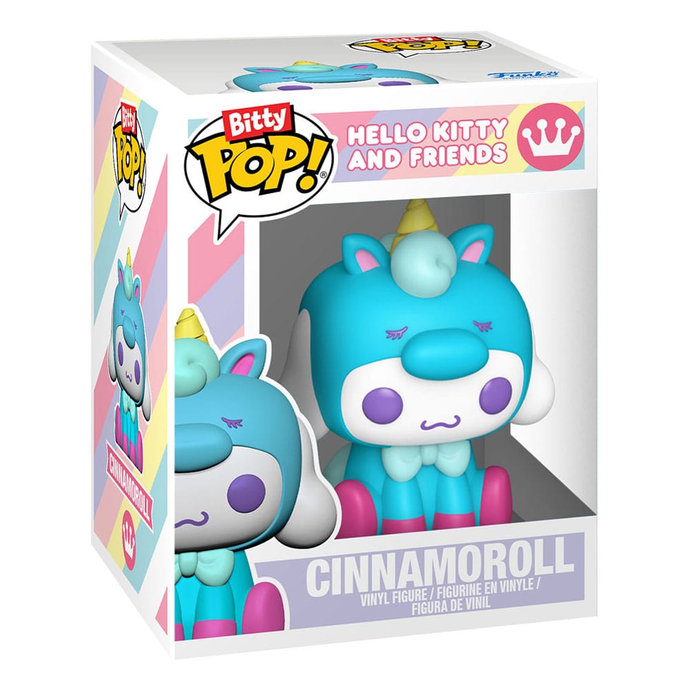 Hello Kitty and Friends pack 4 figurines Bitty POP! Vinyl Series 1 2 cm