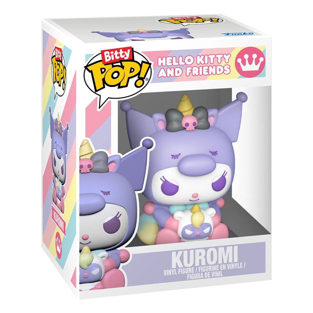 Hello Kitty and Friends pack 4 figurines Bitty POP! Vinyl Series 1 2 cm