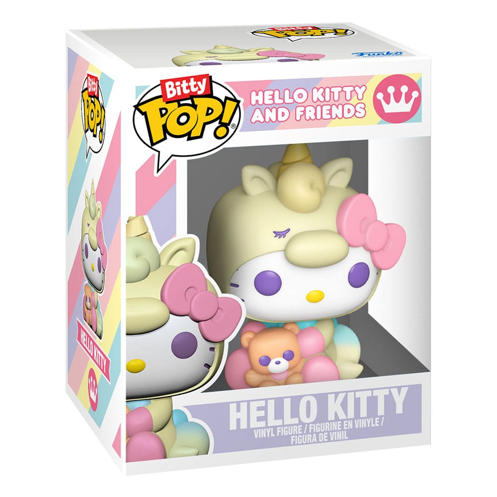 Hello Kitty and Friends pack 4 figurines Bitty POP! Vinyl Series 2 2 cm