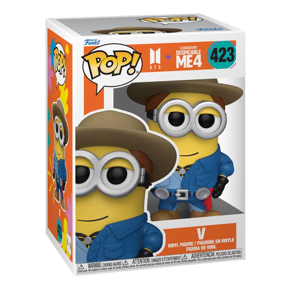 Minions x BTS POP! Rocks Vinyl figurine V 9 cm