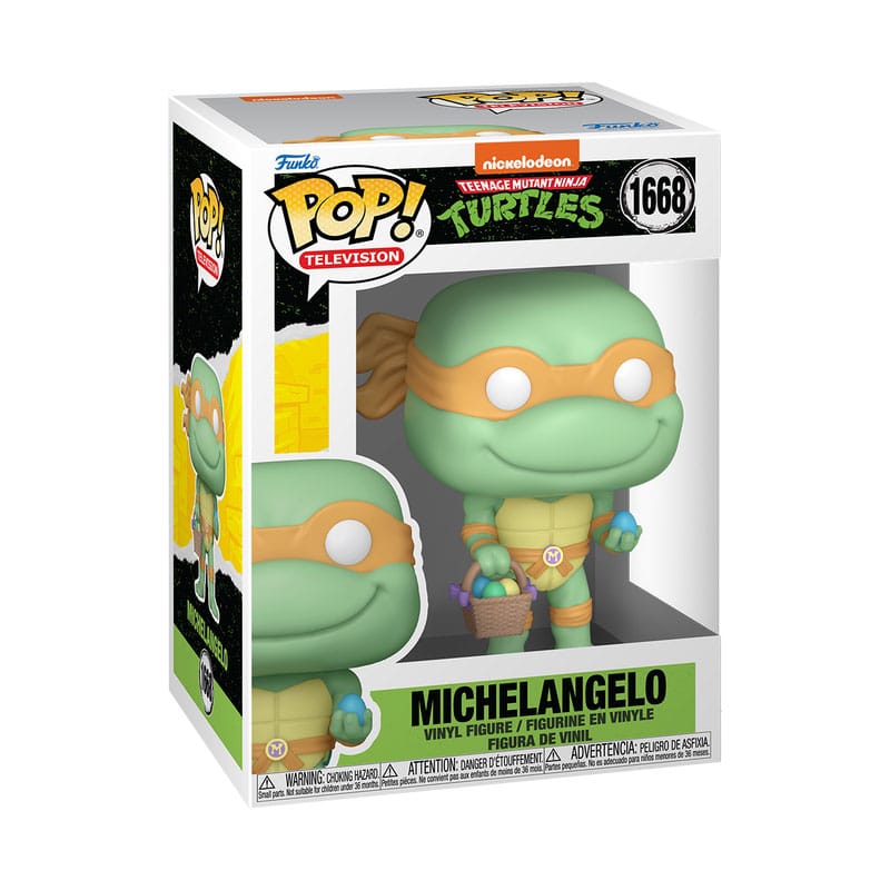 Tortues Ninja POP! Vinyl figurine Easter 2025 Michelangelo 9 cm