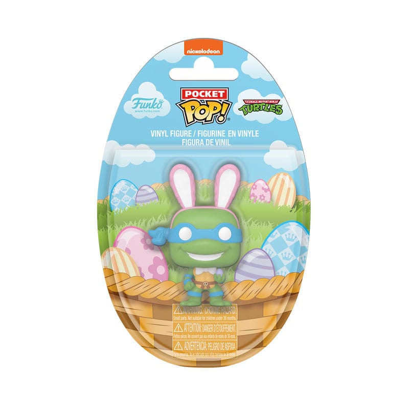 Les Tortues Ninja présentoir figurine Pocket POP! Vinyl Easter Easter Leo 4 cm (16)