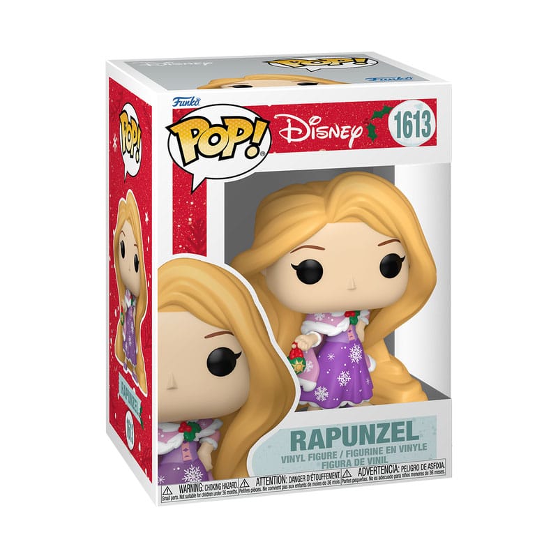 Disney Princess POP! Vinyl figurine Holiday Rapunzel 9 cm