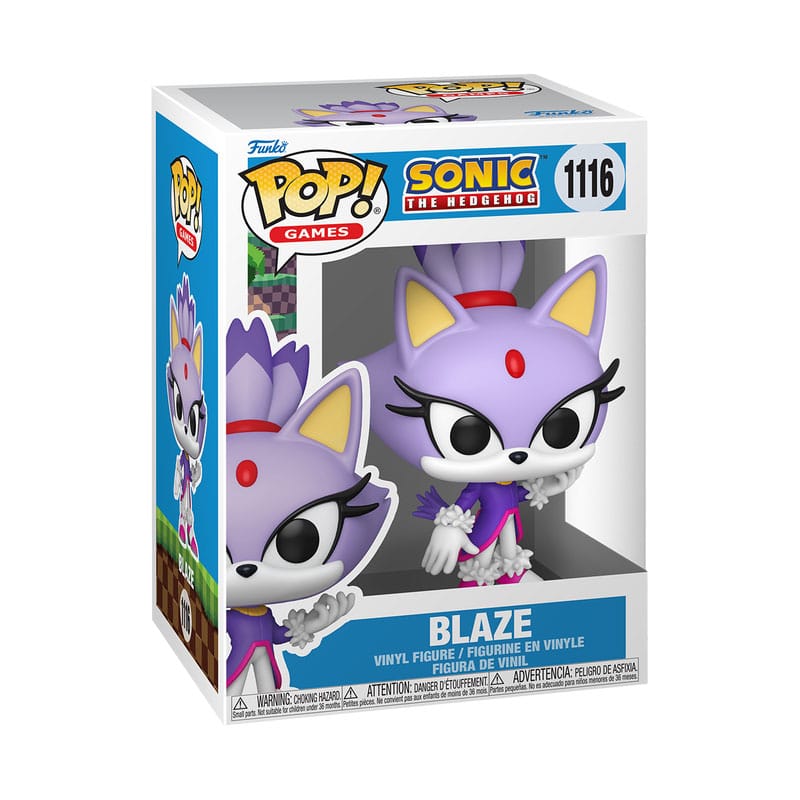 Sonic the Hedgehog POP! Games Vinyl figurine Blaze the Cat 9 cm