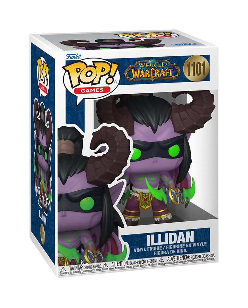 World of Warcraft assortiment POP! Games Vinyl figurine Illidan w/CH 9 cm (6)