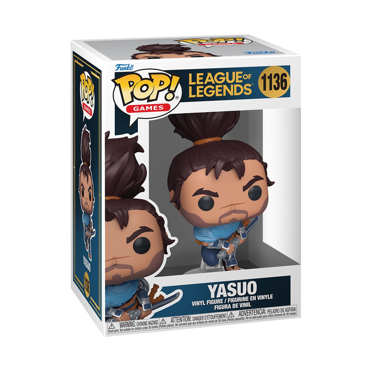 League of Legends POP!&Buddy Games Vinyl figurine Yasuo 9 cm