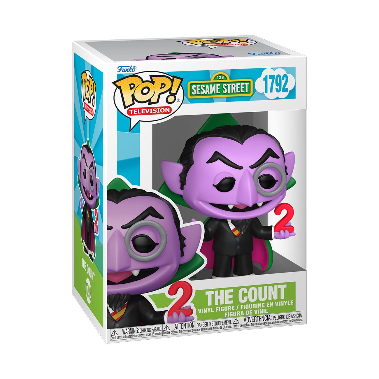 Sesame Street POP! TV Vinyl figurine The Count 9 cm