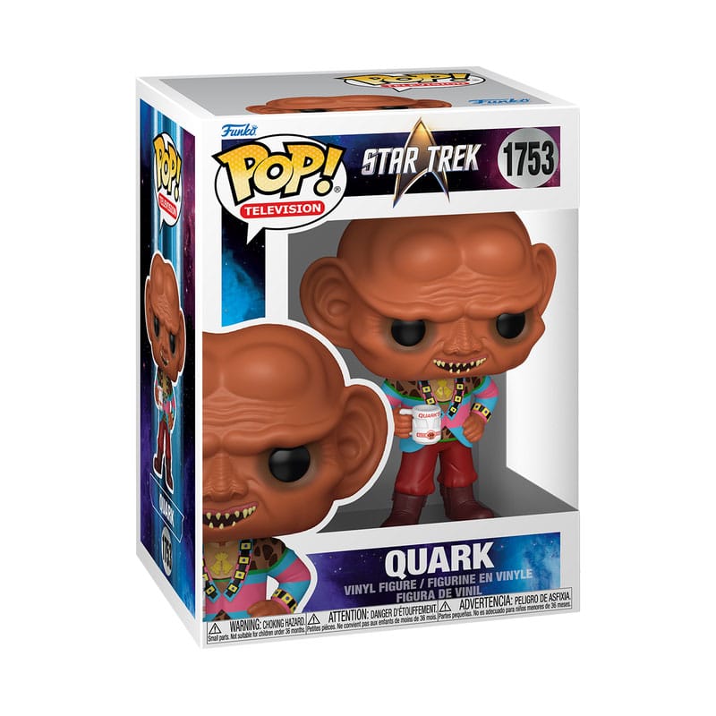 Star Trek POP! TV Vinyl figurine Quark 9 cm