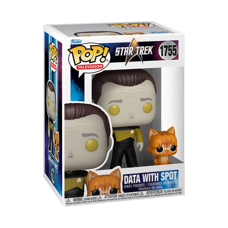 Star Trek POP!&Buddy TV Vinyl figurine STNXTGen- Data w/spot 9 cm