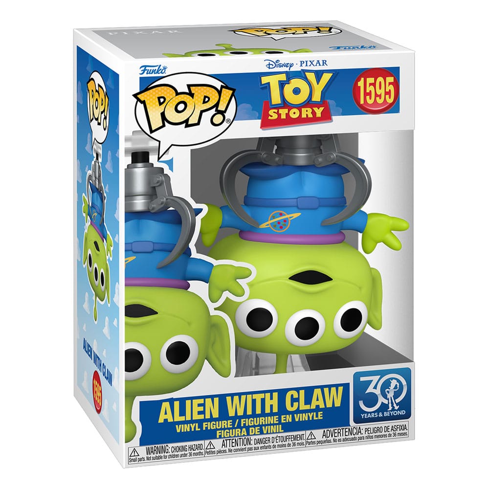 Toy Story POP! Disney Vinyl figurines Alien with Claw (30th Anniversary) 9 cm