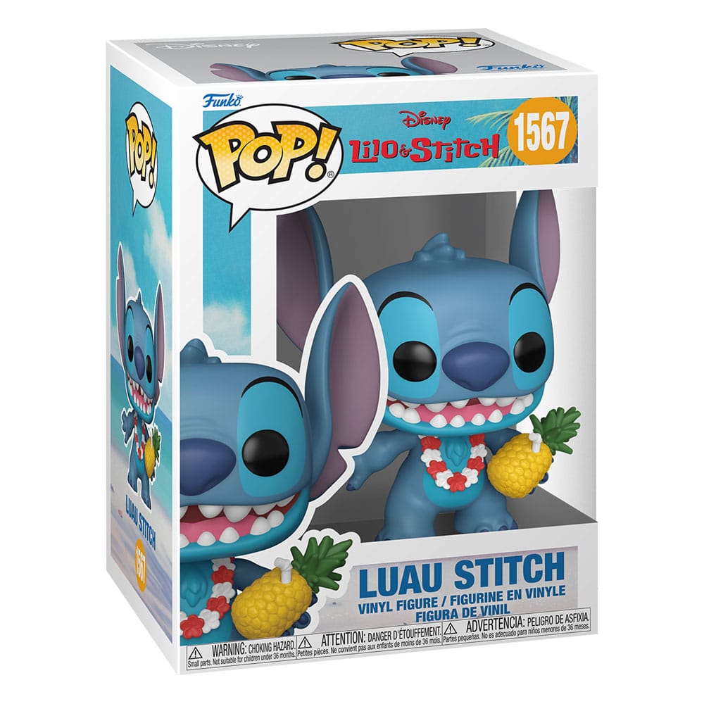 Lilo et Stitch POP! Vinyl Figurine Luau Stitch 9 cm