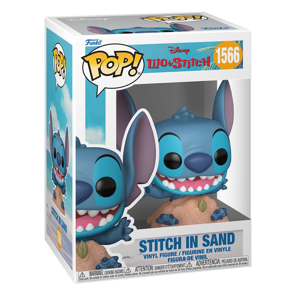 Lilo et Stitch POP! Vinyl Figurine Stitch in Sand 9 cm