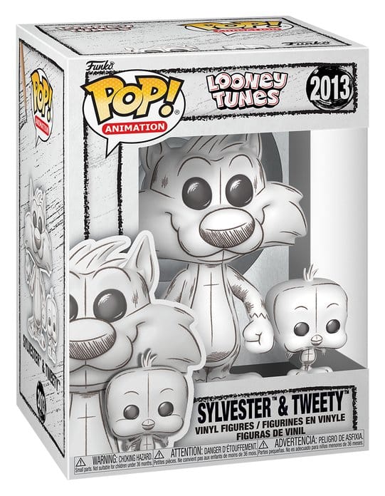 Looney Tunes Figurine POP!&Buddy Animation Vinyl Sylvester&Tweety 9 cm
