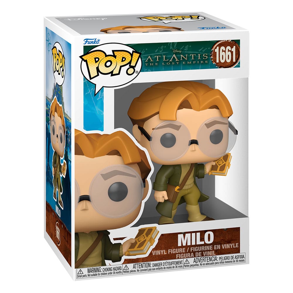 Atlantis: The Lost Empire POP! Vinyl figurine Milo 9 cm