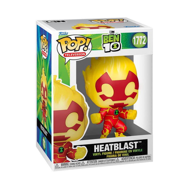 Ben 10 POP! TV Vinyl figurines Heatblast 9 cm