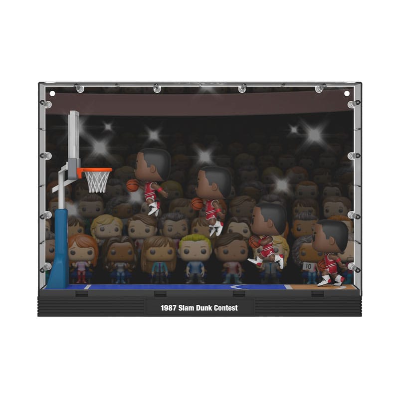 NBA POP Moments Deluxe Vinyl figurines Bulls-MJ('87 Dunk Contest) 9 cm